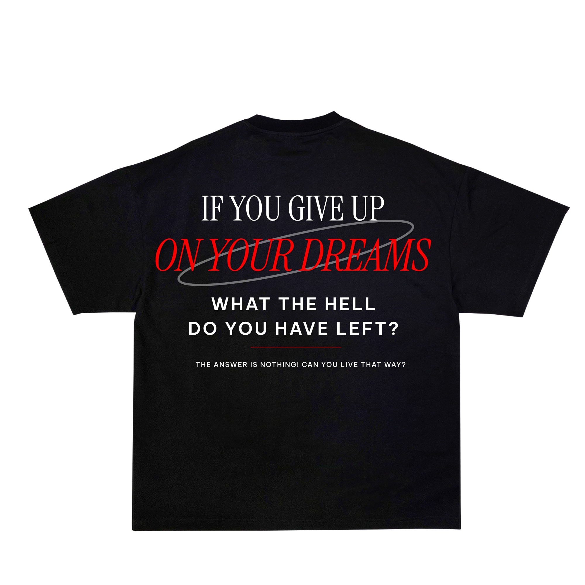 IF YOU GIVE UP
